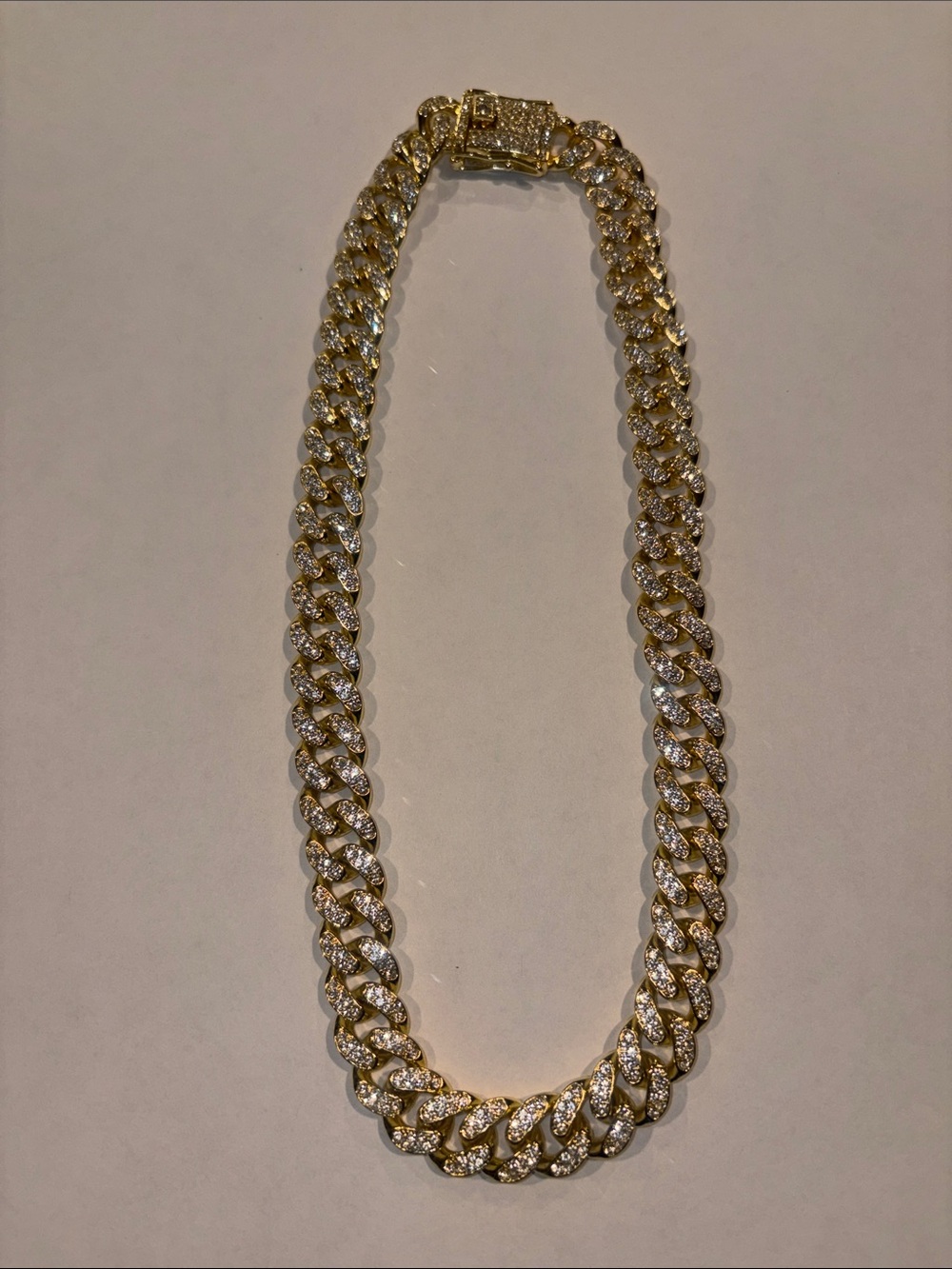 Gold-Tone Cuban Link Necklace - Women Jewelry